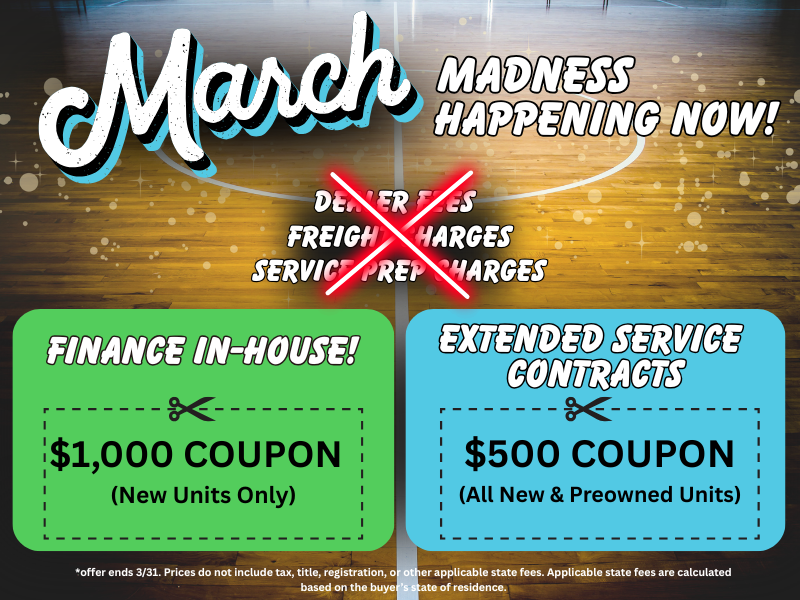 March Madness RV Sale